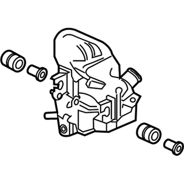 Honda 17235-5K0-A00 Chamber Assy., Resonator (B)