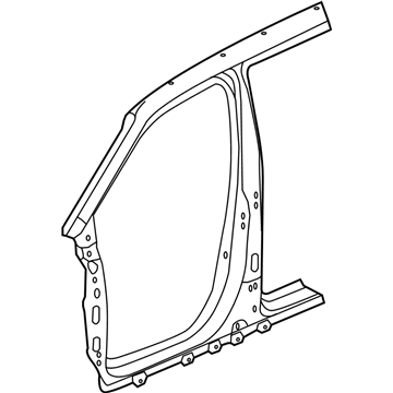 Honda 04635-TG7-A01ZZ Panel, R. FR. (Outer)