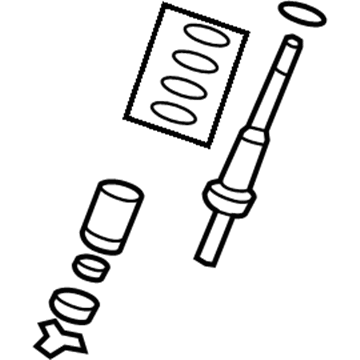 Honda CR-V Power Steering Control Valve - 53641-SWA-A01