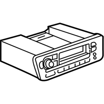 Honda 39100-S5A-A91 Tuner Assy., Auto Radio (40Wx4) (Matsushita)