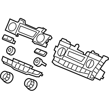 Honda Odyssey Blower Control Switches - 79600-TK8-A92ZA