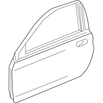 Honda 67010-S3Y-A90ZZ Panel, R. FR. Door (DOT)