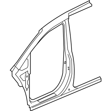 Honda 04645-TK8-A11ZZ Panel Set L,FR Ou