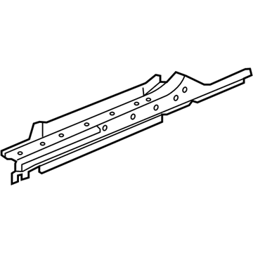 Honda 63221-TK8-A00ZZ Reinforcement, R. Side Sill