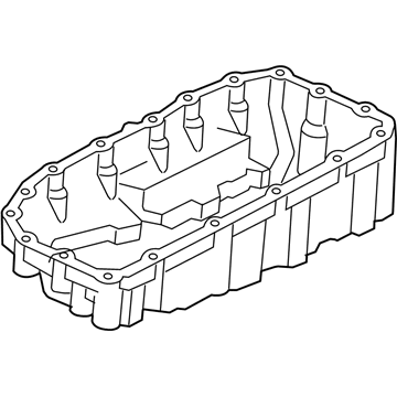 Honda 21151-RPS-000 Pan, Oil