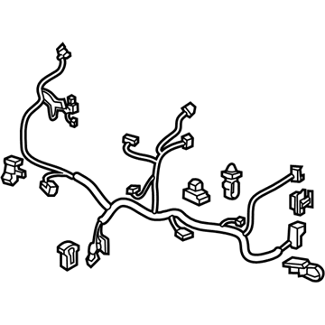 Honda 32157-TG7-A50 Wire Harness, Air Conditioner