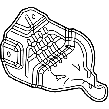 Honda 57316-TXM-A00 BAFFLE, TMOC