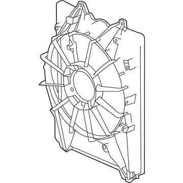 Honda 19015-5J6-A01 Shroud