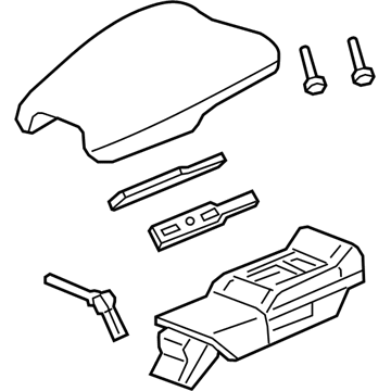 2021 Honda HR-V Armrest - 83407-T7W-A01ZA