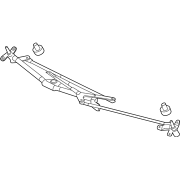 Honda 76530-TR0-A01 Link, FR. Wiper (LH)