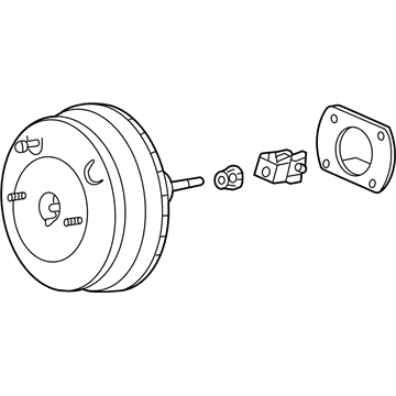 2014 Honda Crosstour Brake Booster - 01469-TP6-A10