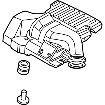 2011 Honda Civic Air Intake Coupling - 17235-RMX-000