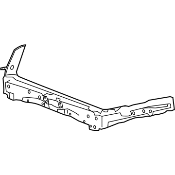 Honda 04602-TE0-A01ZZ Frame Set, Front Bulkhead Center (Upper)