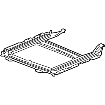 Honda 70100-TP6-A01 Frame, Sunroof