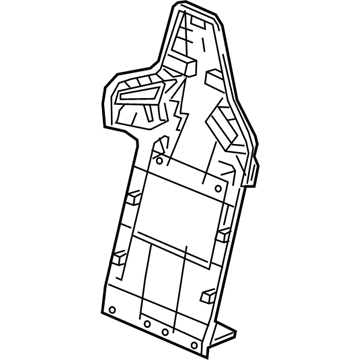 Honda 81282-TGH-A01ZB Back Cover *NH900L*