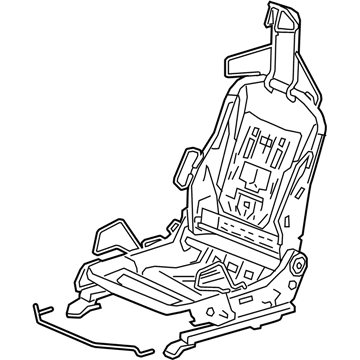Honda 81126-TGH-A01 Frame R, FR. Seat
