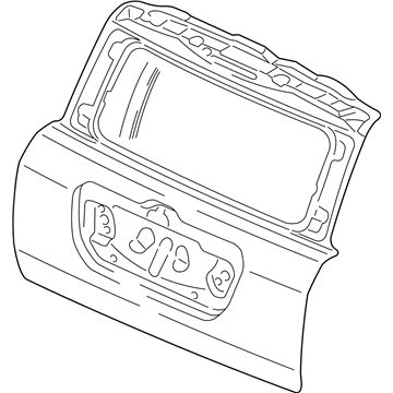 Honda 68100-S9V-A71ZZ Tailgate (DOT)