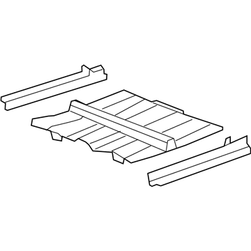 Honda 65100-T0G-A00ZZ Floor Comp,Front