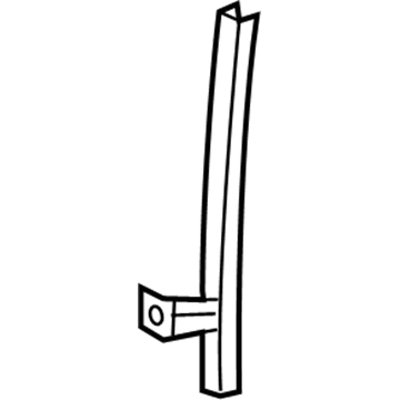 72730-TG7-A01 Honda Sash, R. RR. Door Center (Lower) Illustration 1 of 1