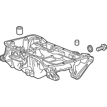 Honda 11200-5K8-000 Pan Assembly, Oil