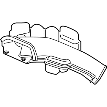 Honda 17243-RLV-A10 Tube A, Air Inlet