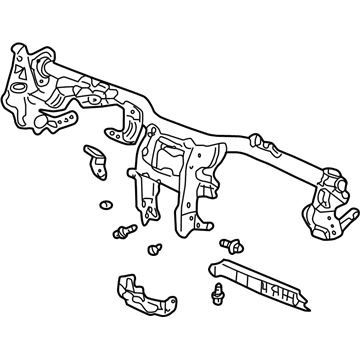 Honda 61310-S9A-A72ZZ Beam, Steering Hanger