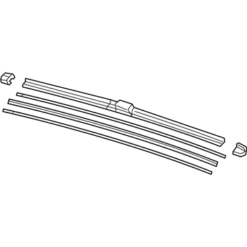 Honda 76620-TBA-A01 Blade, Windshield Wiper