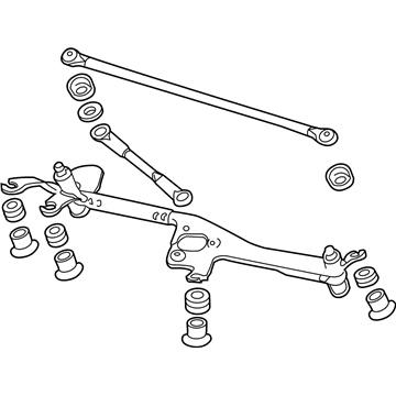 Honda 76530-SZT-G01 Link, FR. Wiper