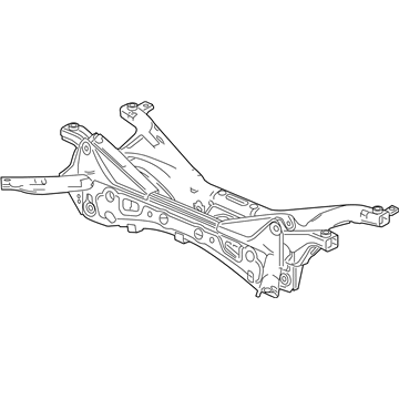 Honda 50300-TBA-A01 Subframe,RR