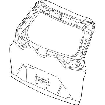 Honda CR-V Tailgates - 68100-TLA-A50ZZ