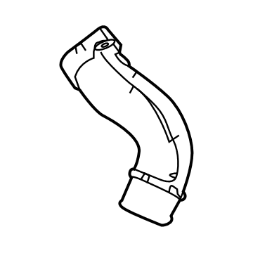 Honda 17281-RPY-G01 Pipe, Turbocharger Outlet