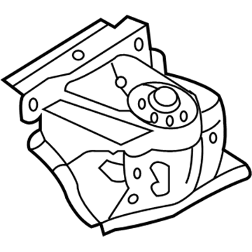 Honda 60750-S84-A00ZZ Housing, L. FR. Shock Absorber