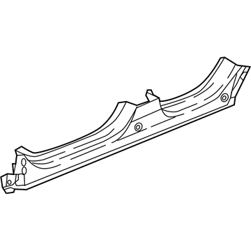 Honda 04631-TLA-A00ZZ Panel, R. Side Sill