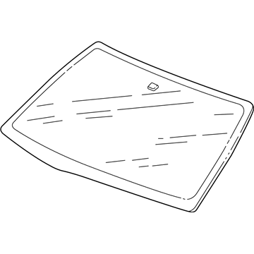 2003 Honda Odyssey Windshield - 73111-S0X-A00