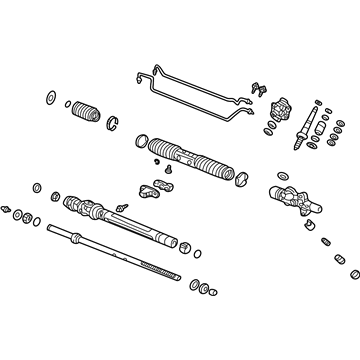 2003 Honda CR-V Rack And Pinion - 53601-S9A-A01