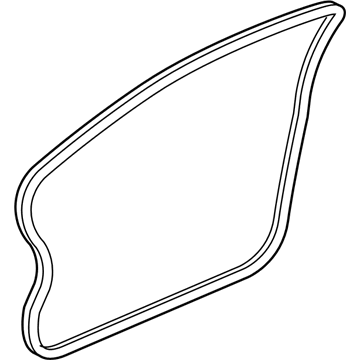 Honda 72315-TS8-A01 Seal, FR. Door Opening