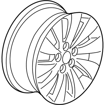 2014 Honda Accord Spare Wheel - 42700-T3L-A92