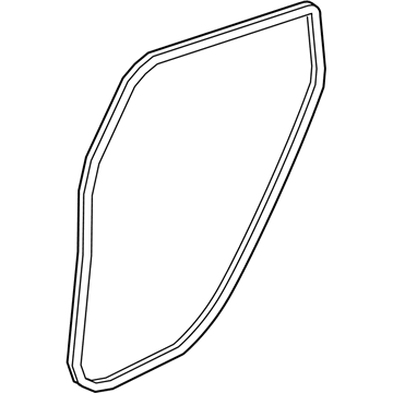 Honda 72815-TRT-A02 SEAL, R. RR. DOOR OPENING