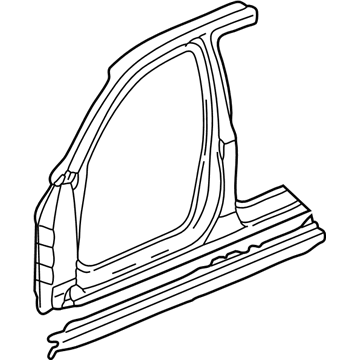 Honda 04635-SCA-A01ZZ Panel Set, R. FR. (Outer)