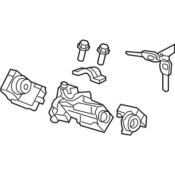 Honda 06351-SCV-C10 LOCK ASSY., STEERING