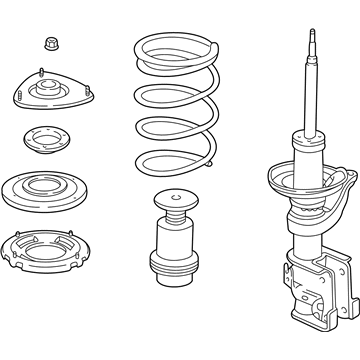 2007 Honda Element Shock Absorber - 51601-SCV-A83