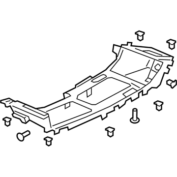 Honda 77297-T2F-A11ZA Panel Con*NH863L*