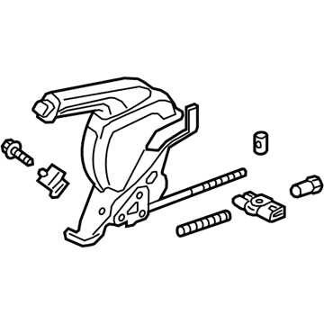 Honda 47105-T2A-A02ZA Lever Ass*NH167L*