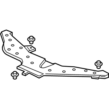 Honda 84616-THR-A00 Duct Assy., RR. Floor Heat