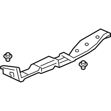 Honda 83311-THR-A00 Duct Assy., R. Floor (Ac)