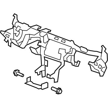 Honda 61300-TP6-A50ZZ Beam, Steering Hanger