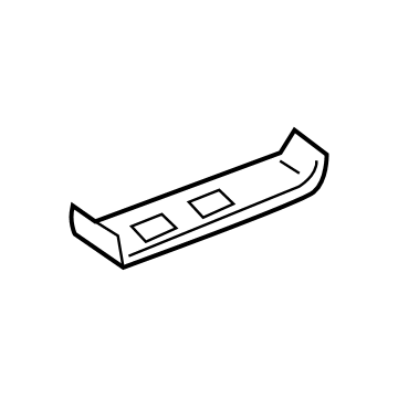 Honda 63635-TRT-A01 Separator L,Center P