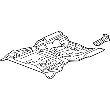 2004 Honda CR-V Floor Pan - 04655-SCA-A00ZZ