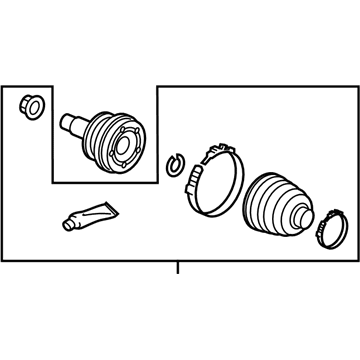 2019 Honda Ridgeline CV Joint - 44014-T6Z-A01