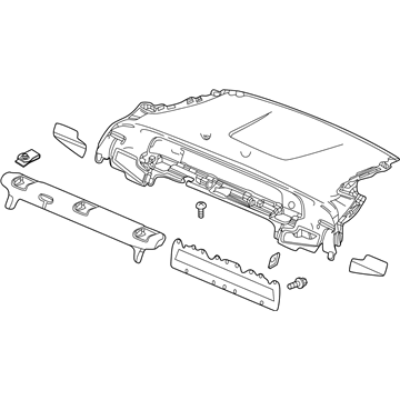 Honda 84500-TRW-A11ZA RR. Tray *NH900L*